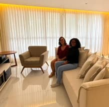 Bruna cortinas: Cortinas e persianas